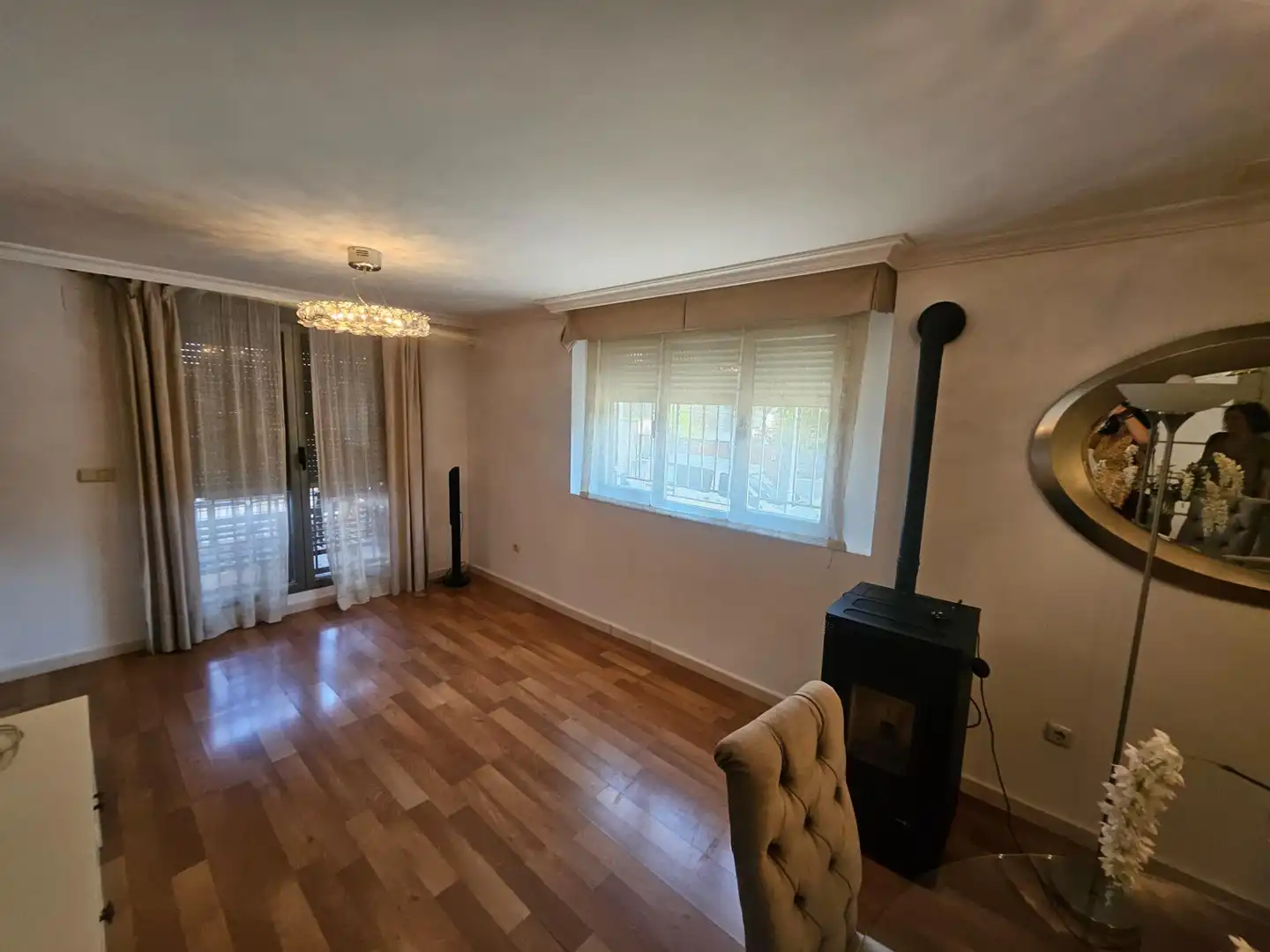 Sala d'estar de Casa adosada en venda en Albacete amb Aire condicionat, Calefacció i Terrassa