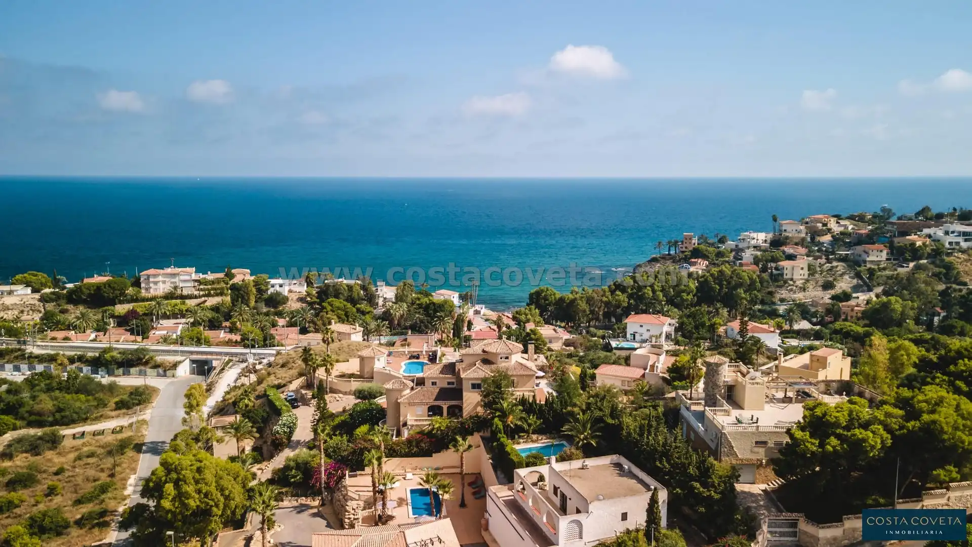 Exterior view of Houses for sale in El Campello  with Air Conditioner, Private garden and Terrace