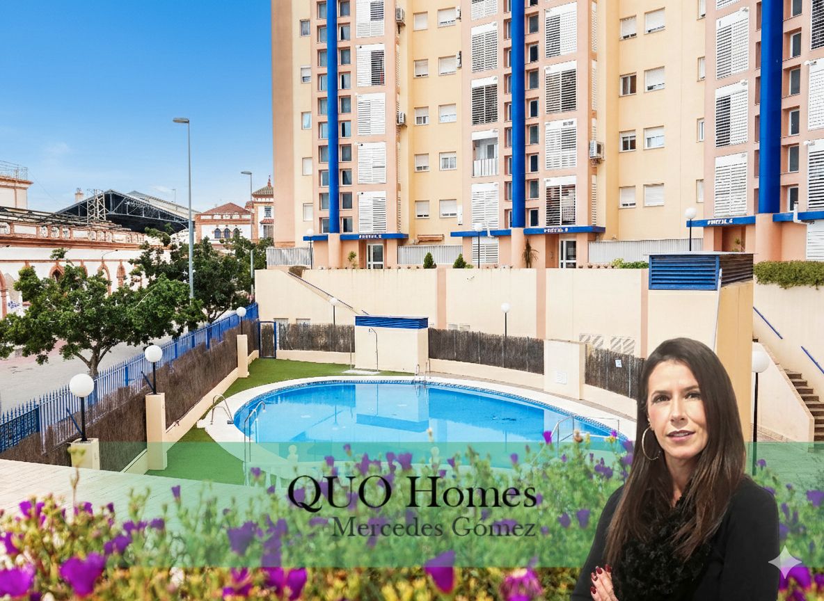 Vista exterior de Pis en venda en Jerez de la Frontera amb Aire condicionat, Balcó i Piscina comunitària