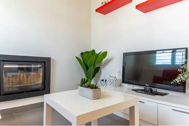 Living room of Houses for rent in Barbate  with Air Conditioner, Heating and Private garden
