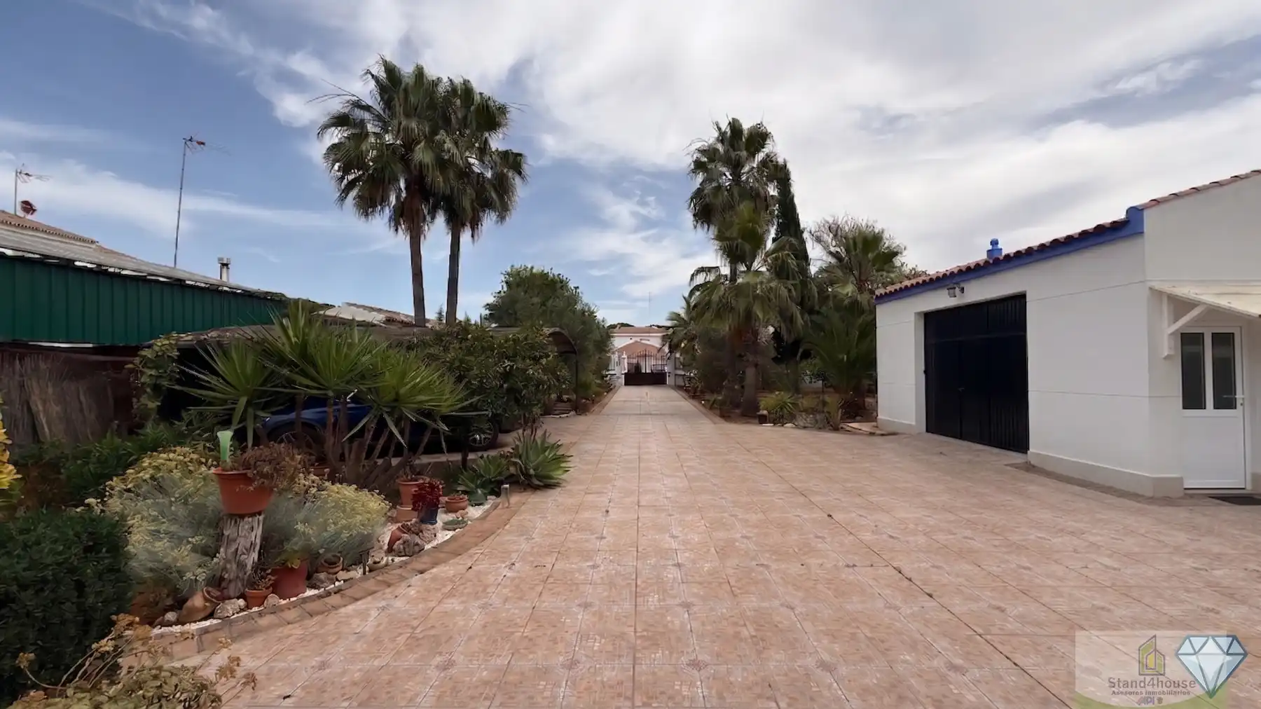 Vista exterior de Casa o chalet en venta en Hinojos con Aire acondicionado, Calefacción y Terraza