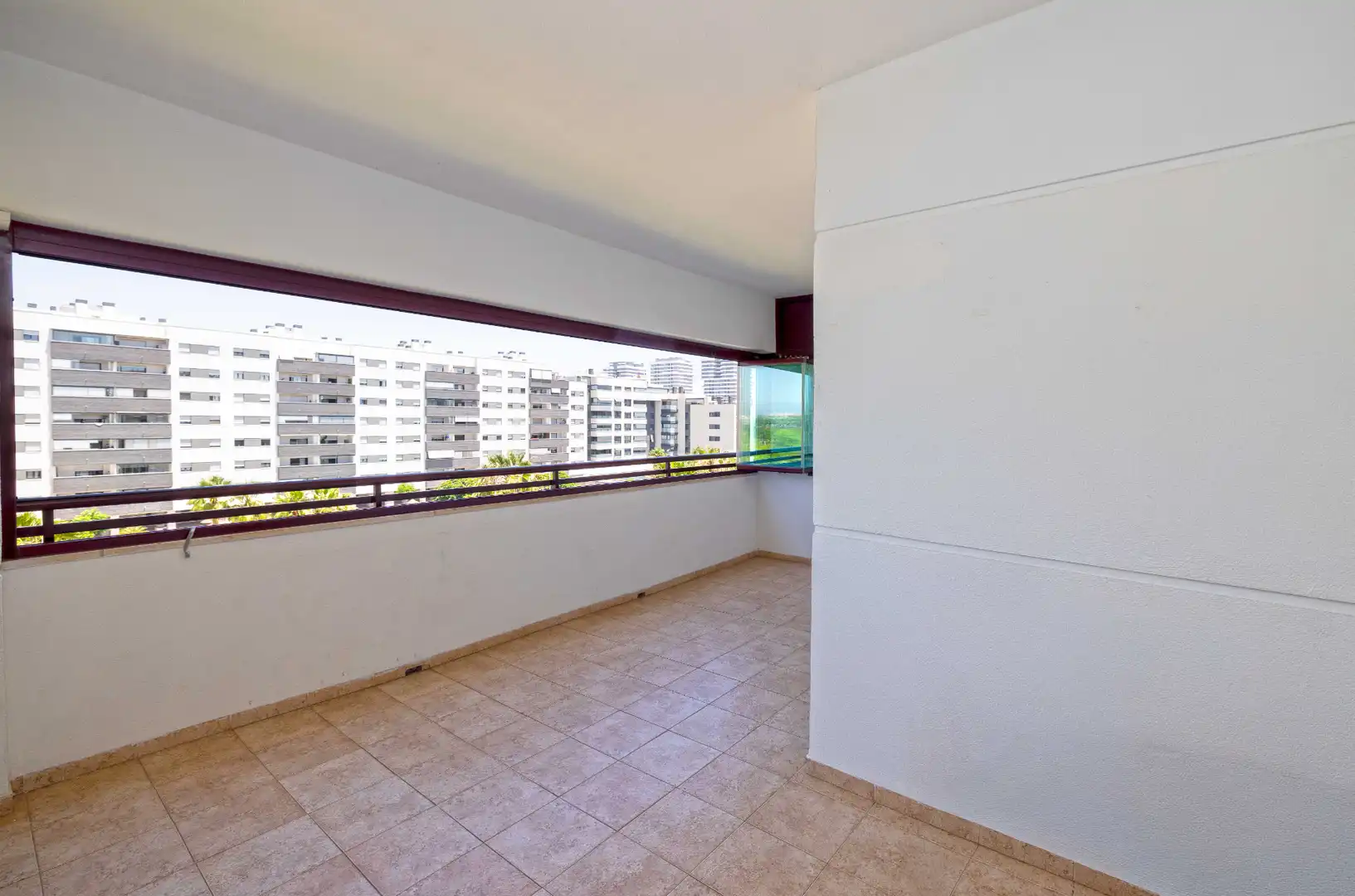 Balcony of Flat for sale in Málaga  with Air Conditioner, Heating and Terrace