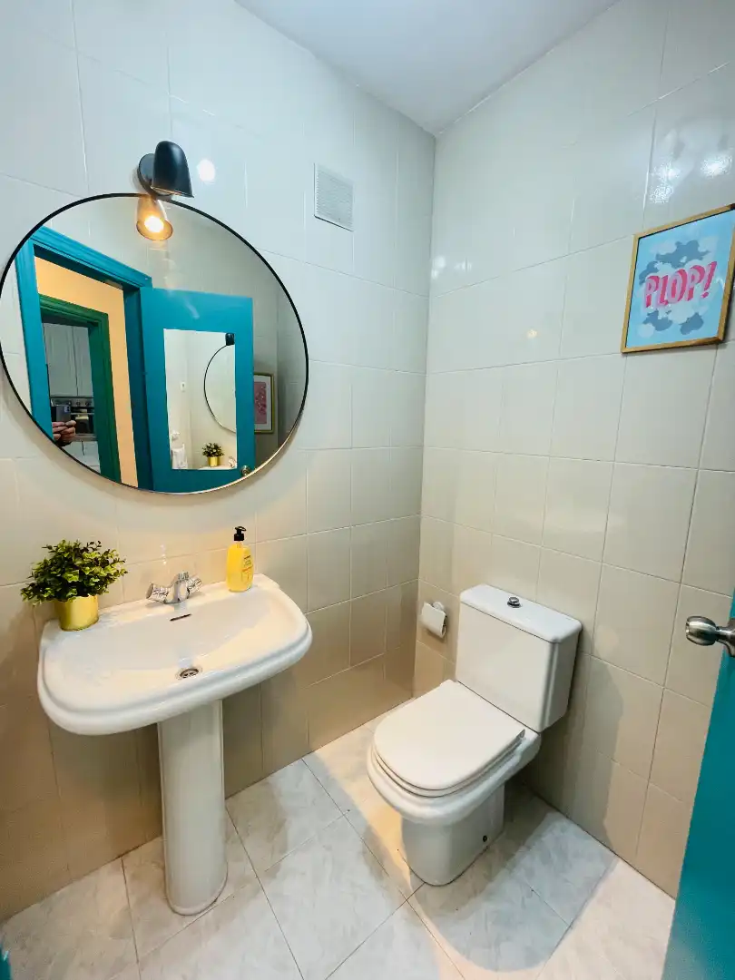 Baño de Ático de alquiler en Rincón de la Victoria con Aire acondicionado, Terraza y Amueblado
