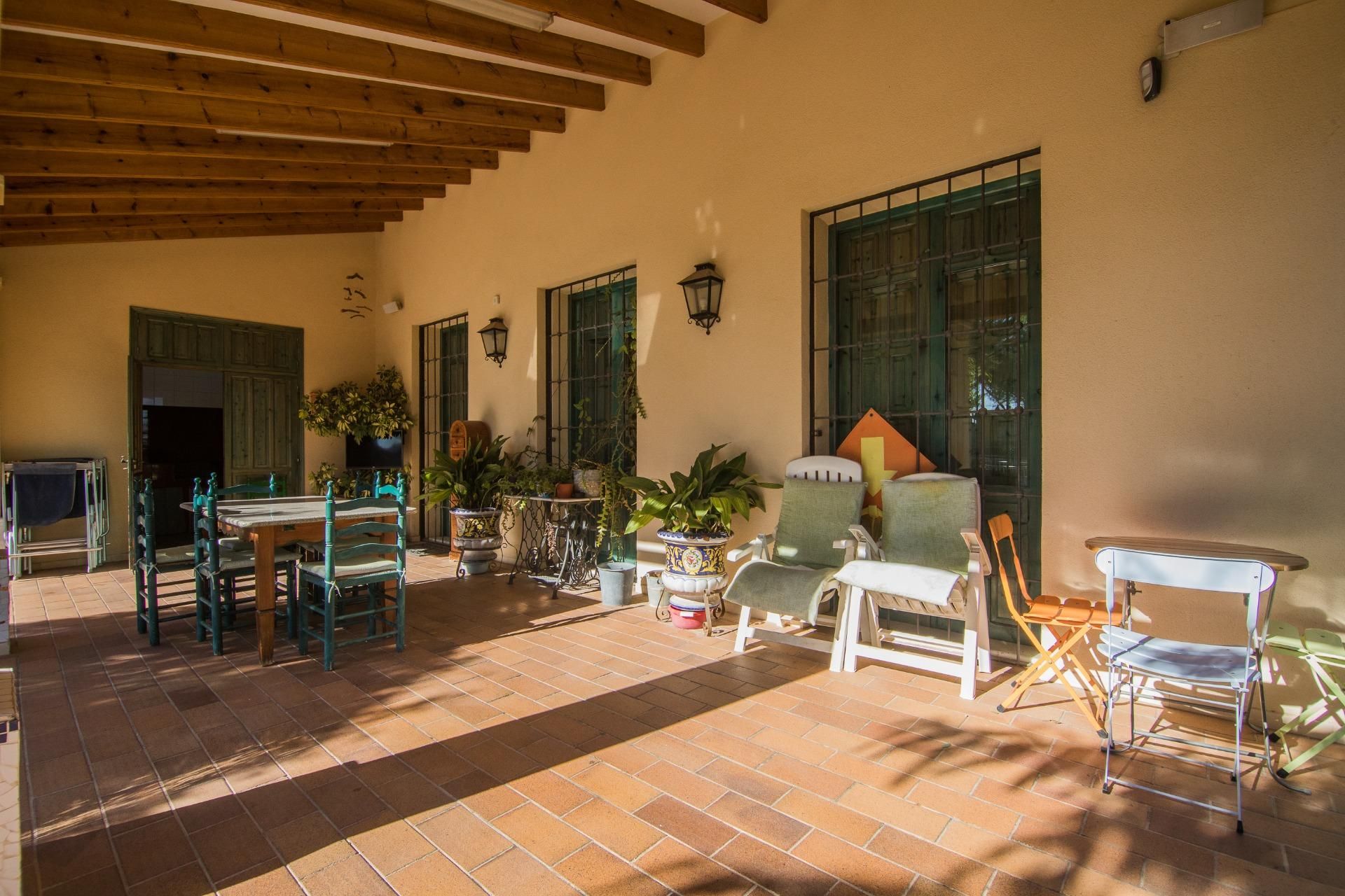 Terrace of House or chalet for sale in Elche / Elx  with Heating, Private garden and Swimming Pool