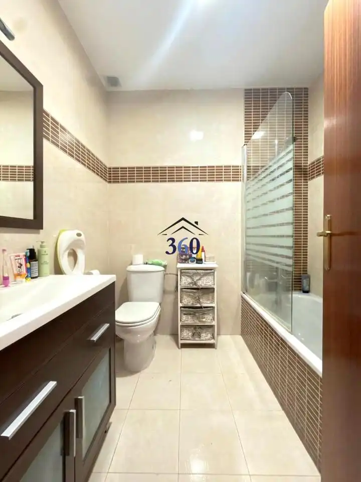 Badezimmer von Haus oder Chalet zur Miete in Cáceres mit Klimaanlage