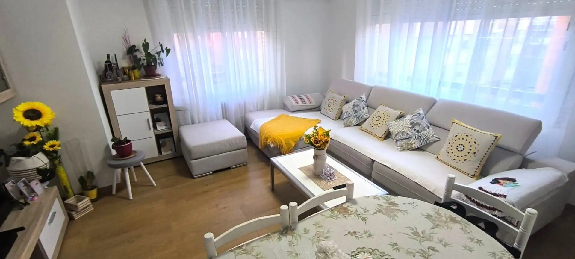 Bedroom of Flat for sale in  Logroño  with Heating and Terrace