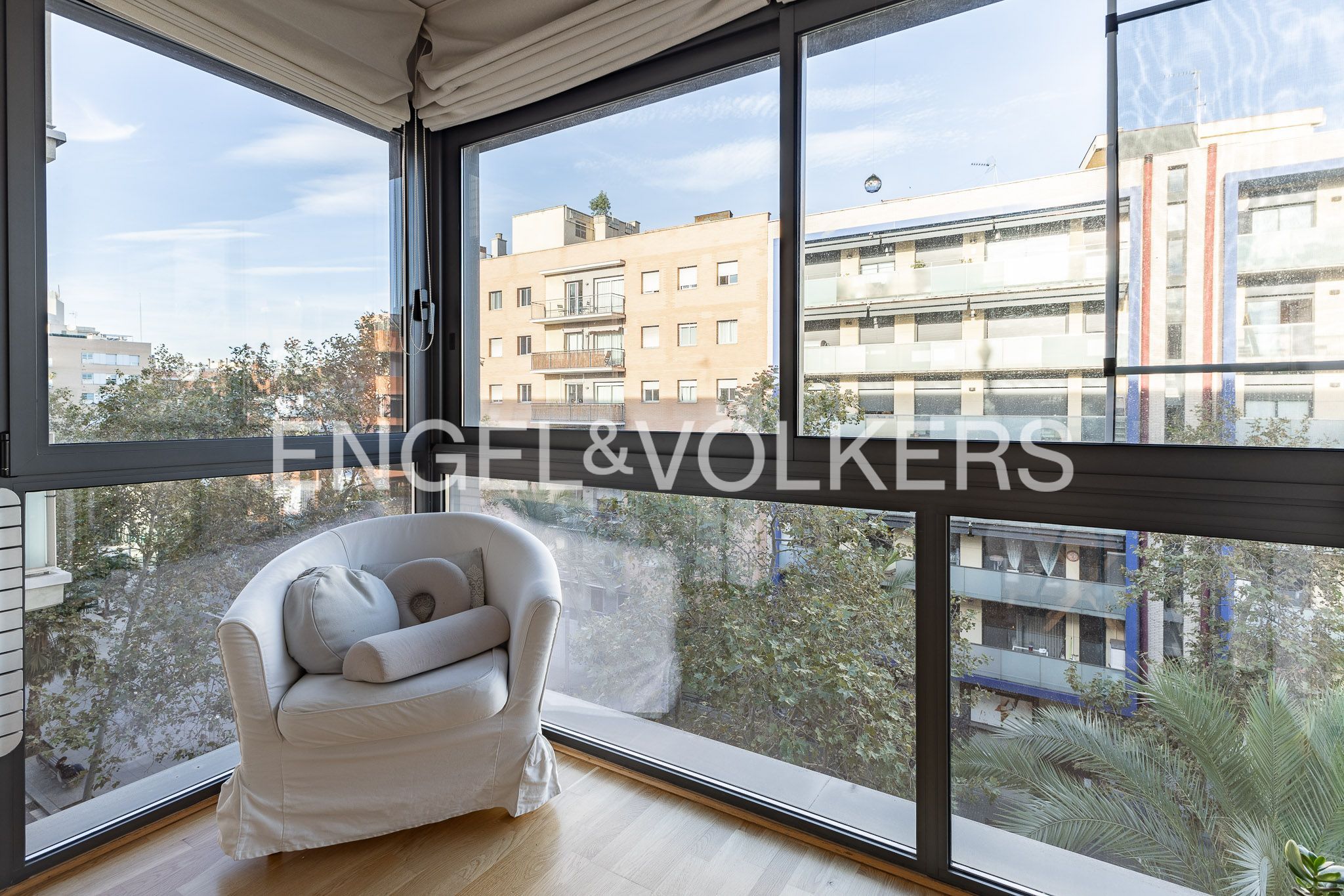 Terrassa de Apartament en venda en  Barcelona Capital amb Aire condicionat, Calefacció i Jardí privat