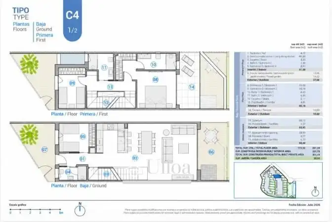 Maison mitoyenne avec piscine à vendre à Pueblo Español - Coveta Fumá, imagen 13