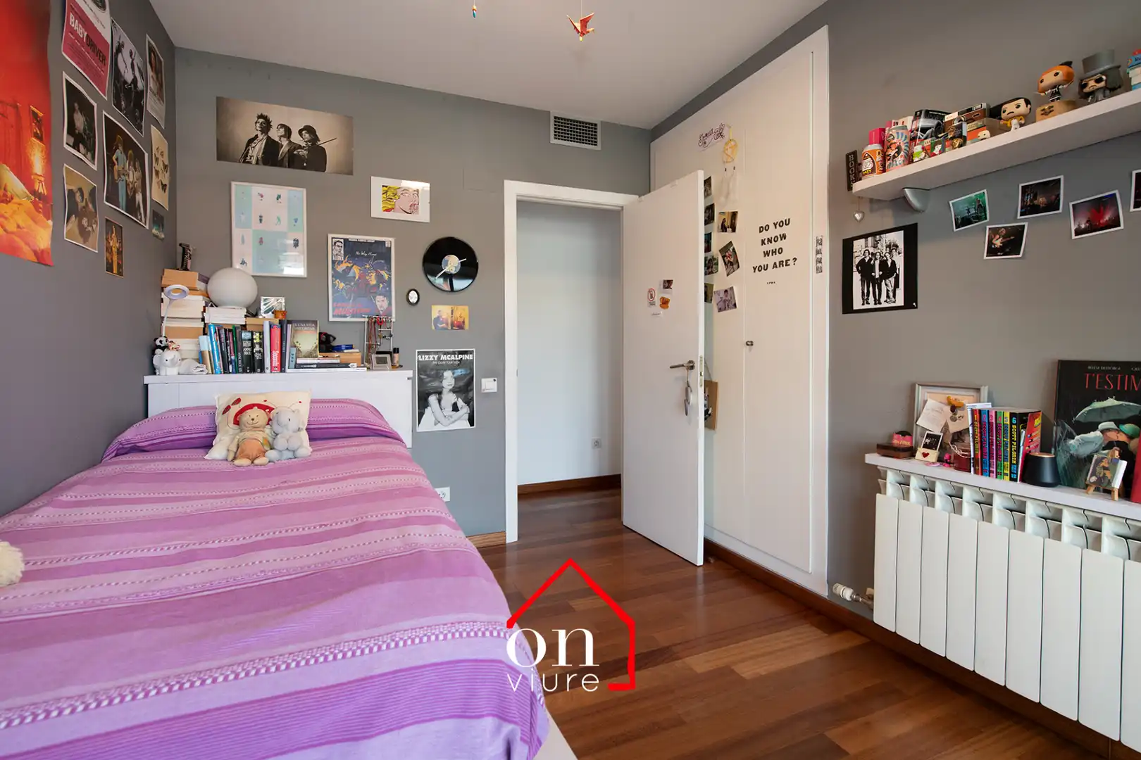 Bedroom of Attic for sale in Sant Cugat del Vallès  with Air Conditioner, Heating and Parquet flooring