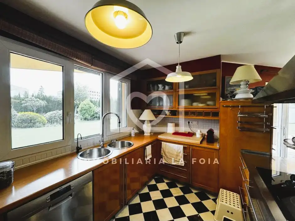Cocina de Casa o chalet en venta en Ibi con Aire acondicionado, Calefacción y Jardín privado