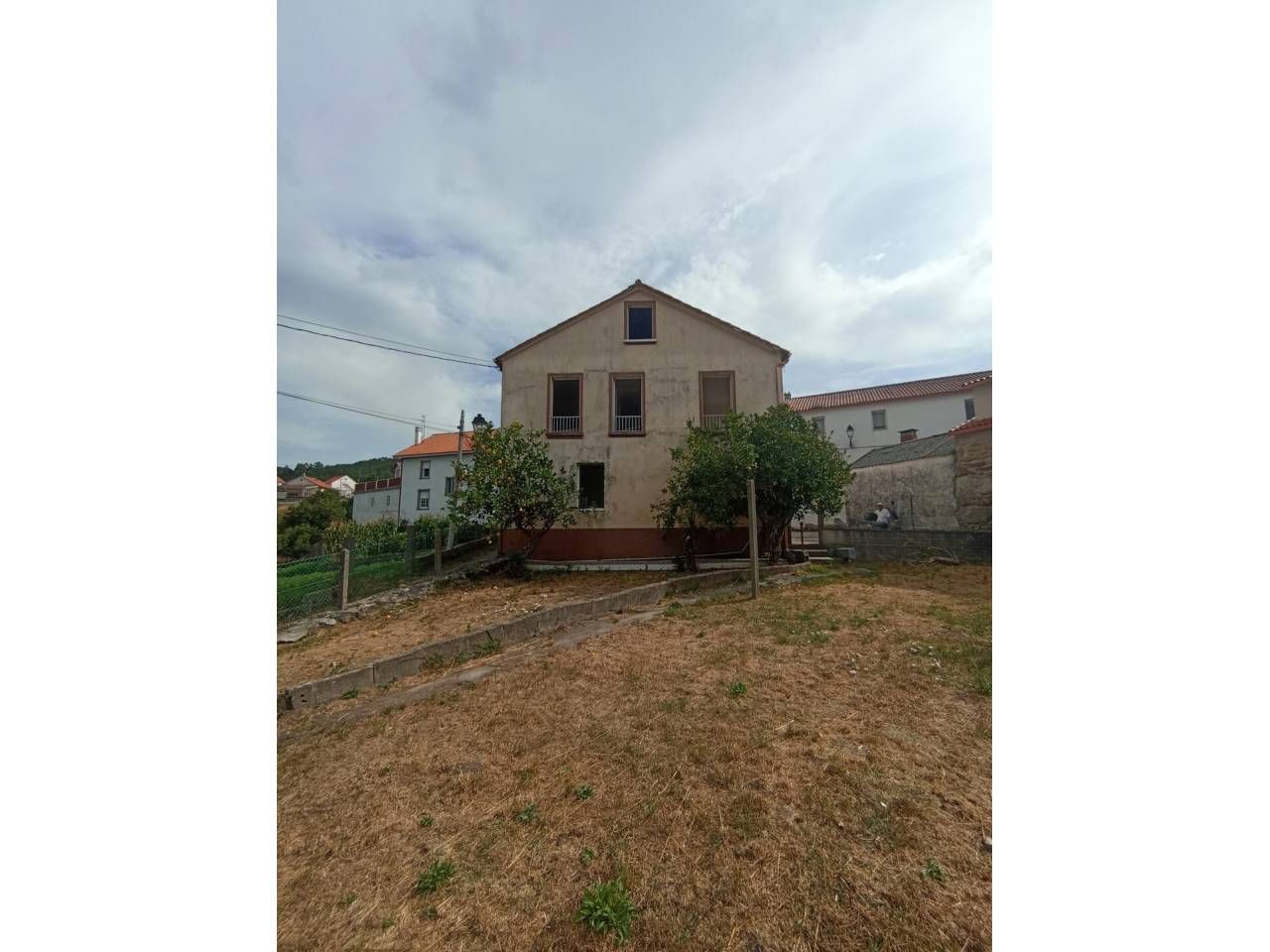 Vista exterior de Casa o chalet en venta en Muros con Jardín privado y Terraza