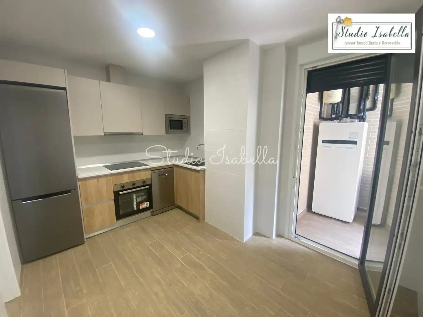 Cocina de Dúplex de alquiler en Toledo con Aire acondicionado, Calefacción y Terraza