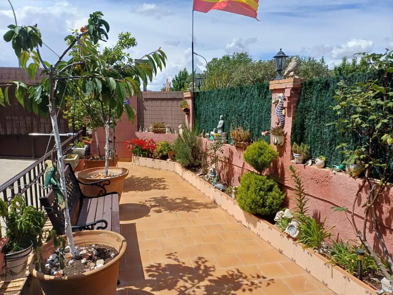 Terrassa de Casa o xalet en venda en Valmojado amb Calefacció, Jardí privat i Terrassa