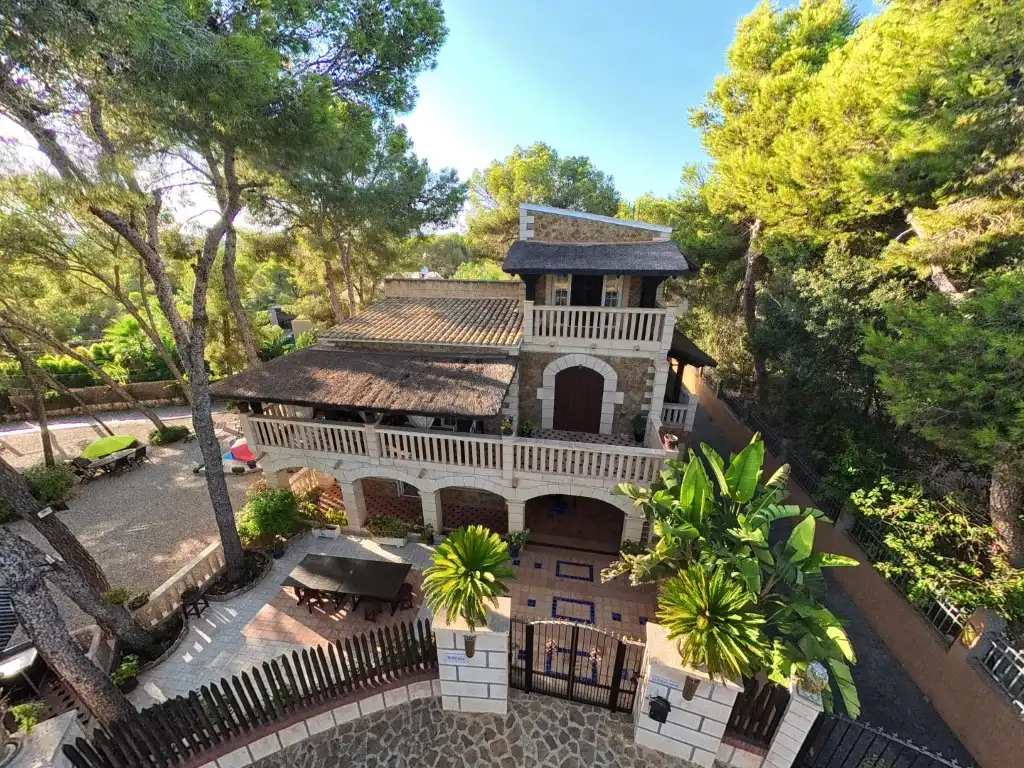 Garten von Haus oder Chalet zum Verkauf in Calvià mit Klimaanlage, Privatgarten und Terrasse