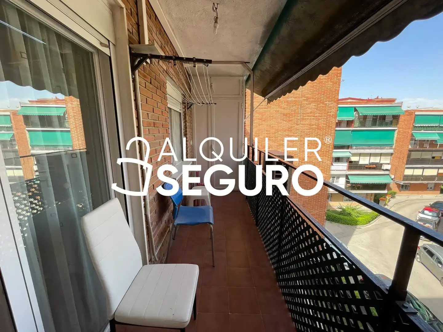 Terraza de Piso de alquiler en Madrid con Aire acondicionado, Calefacción y Terraza