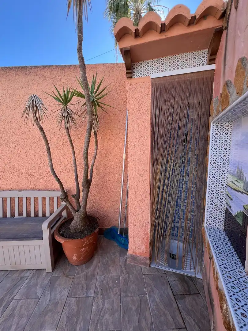 Terraza de Casa adosada en venta en Torrevieja con Aire acondicionado, Calefacción y Jardín privado
