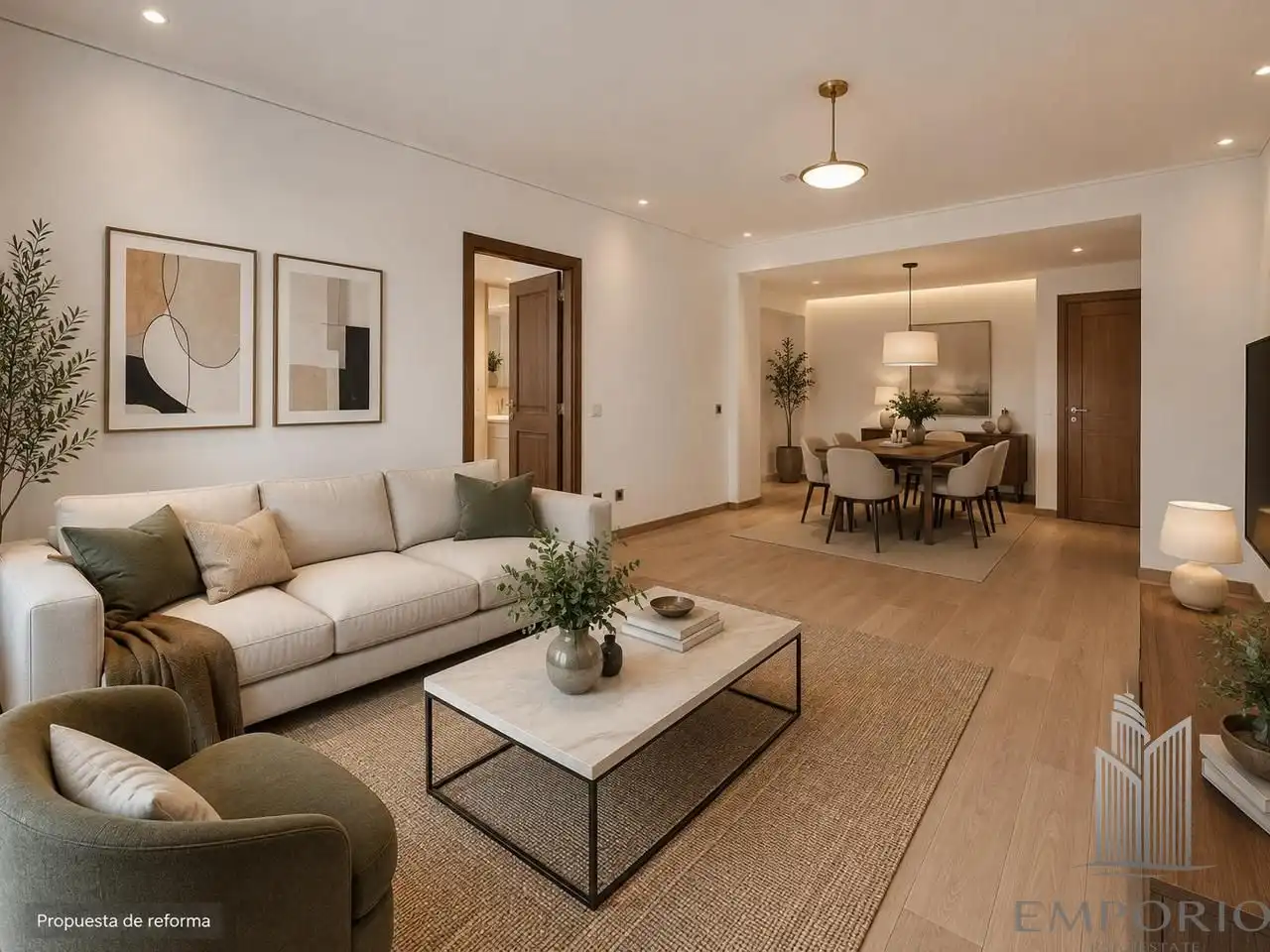 Sala de estar de Piso en venta en Madrid con Aire acondicionado, Calefacción y Parquet