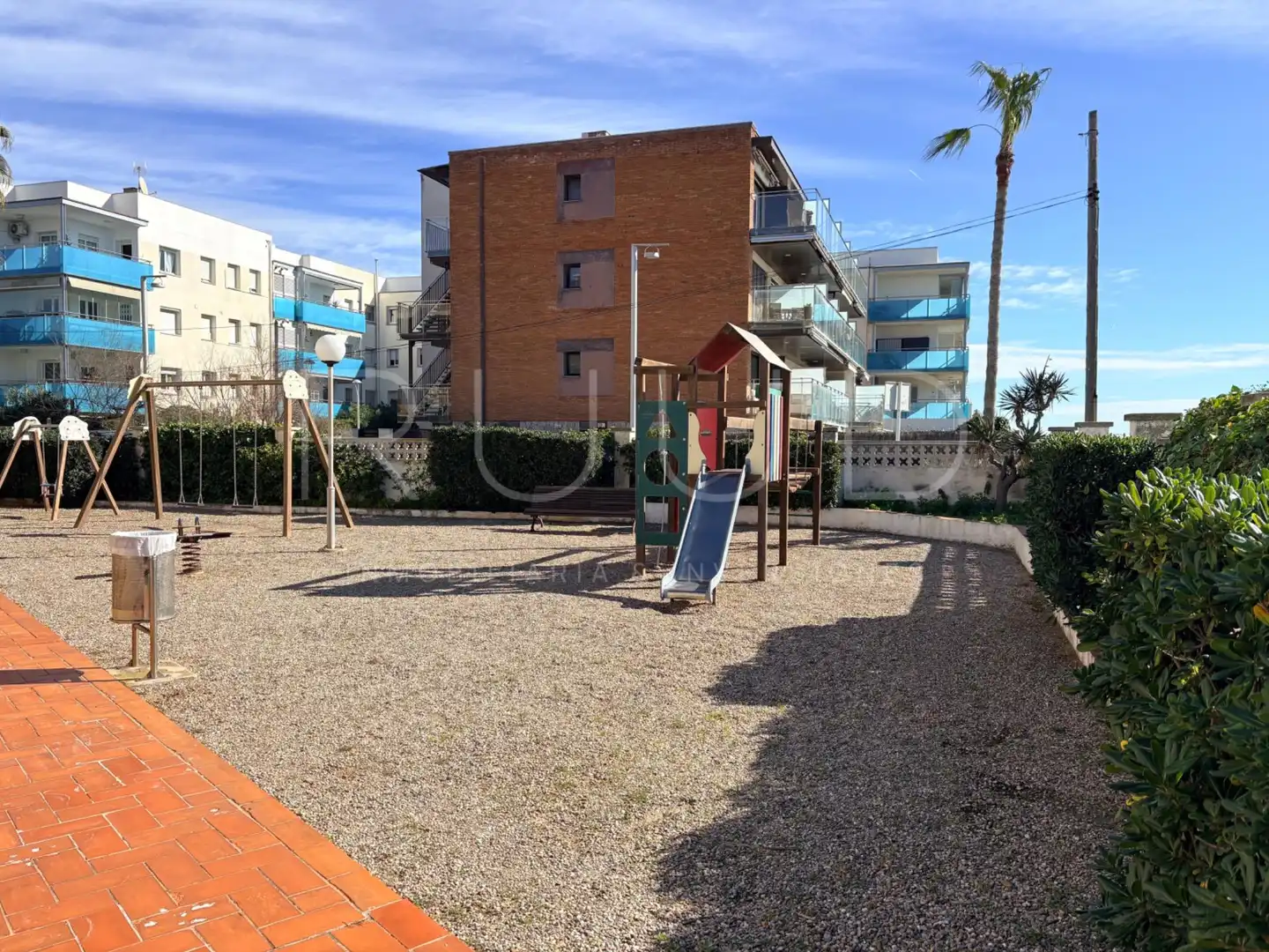 Parking of Flat for sale in Castelldefels  with Air Conditioner, Heating and Parquet flooring