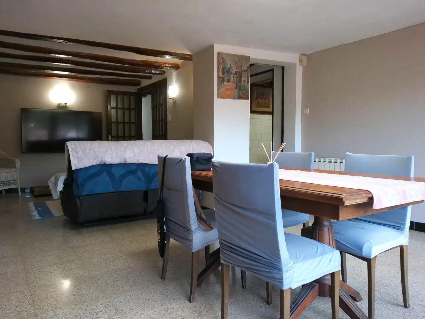 Menjador de Casa o xalet en venda en Sant Llorenç Savall amb Calefacció, Terrassa i Traster