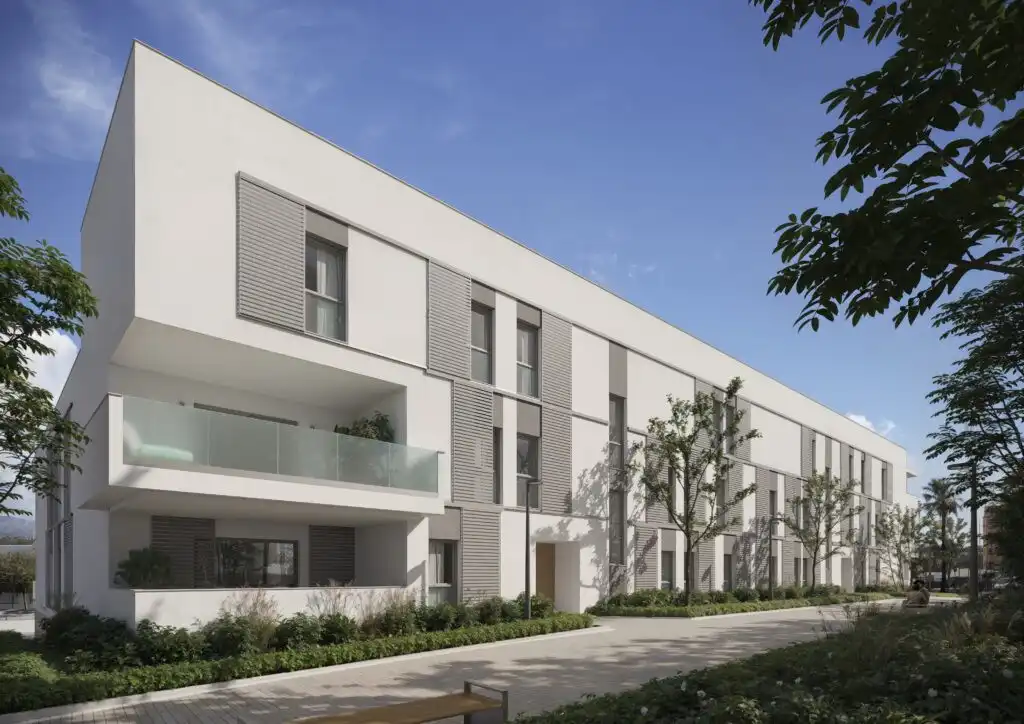 Vista exterior de Apartament en venda en Marbella amb Aire condicionat, Terrassa i Piscina