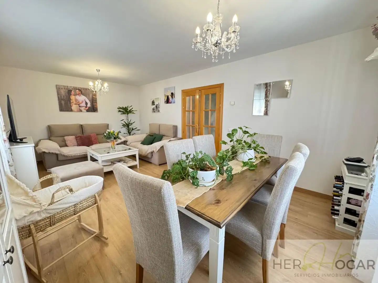 Comedor de Casa o chalet en venta en Burguillos de Toledo con Aire acondicionado, Calefacción y Jardín privado