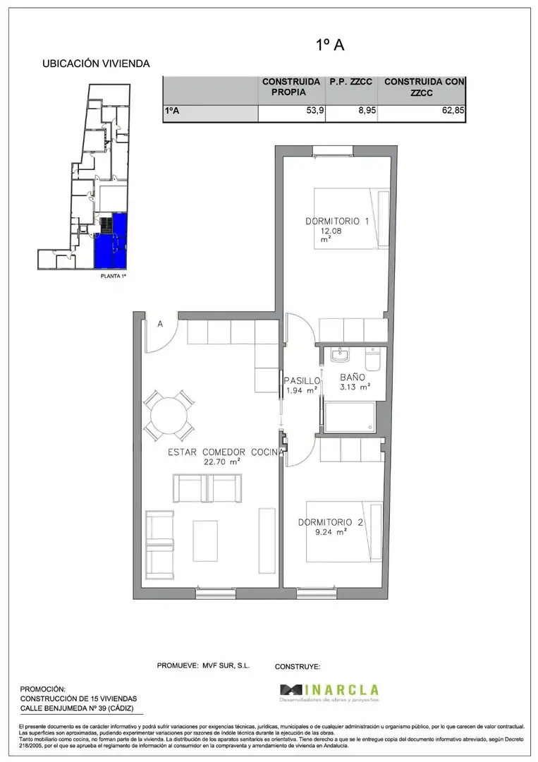 Appartement avec piscine à vendre à Alameda - Mentidero - Teatro Falla, imagen 14