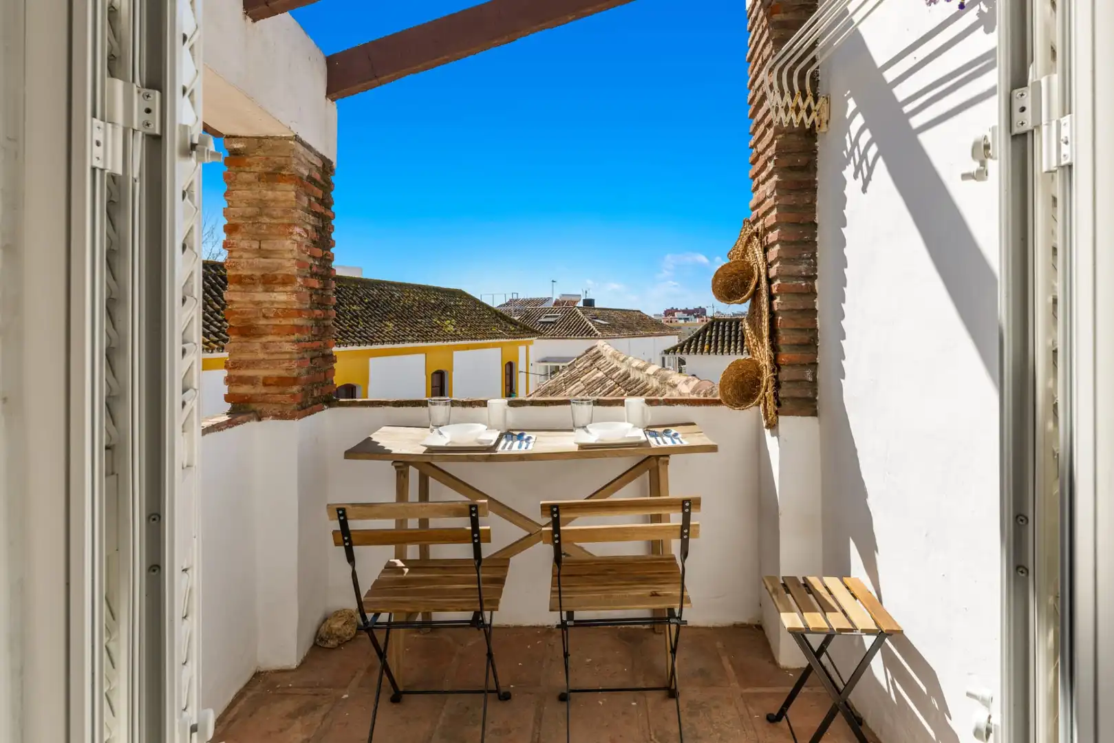 Terraza de Casa adosada en venta en Estepona con Aire acondicionado, Terraza y Amueblado