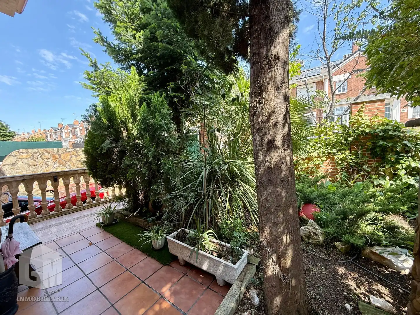 Garden of Detached homes for sale in Arroyomolinos (Madrid)  with Air Conditioner, Heating and Private garden