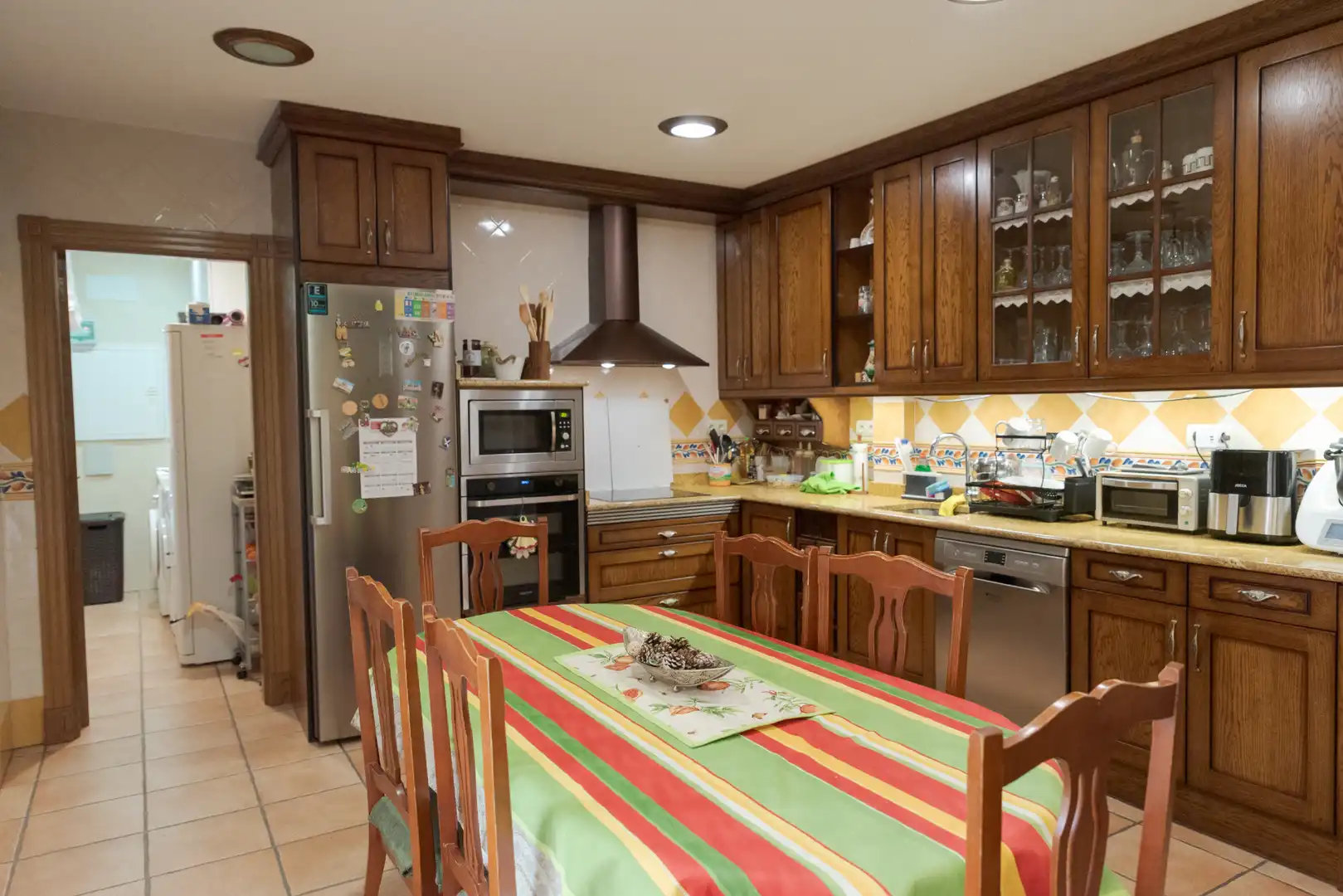 Cocina de Casa o chalet en venta en Gerindote con Aire acondicionado, Calefacción y Jardín privado