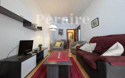 Living room of Flat to rent in  Barcelona Capital  with Heating, Terrace and Balcony