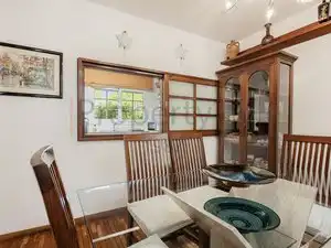 Comedor de Casa adosada en venta en Sant Cugat del Vallès con Aire acondicionado, Calefacción y Jardín privado