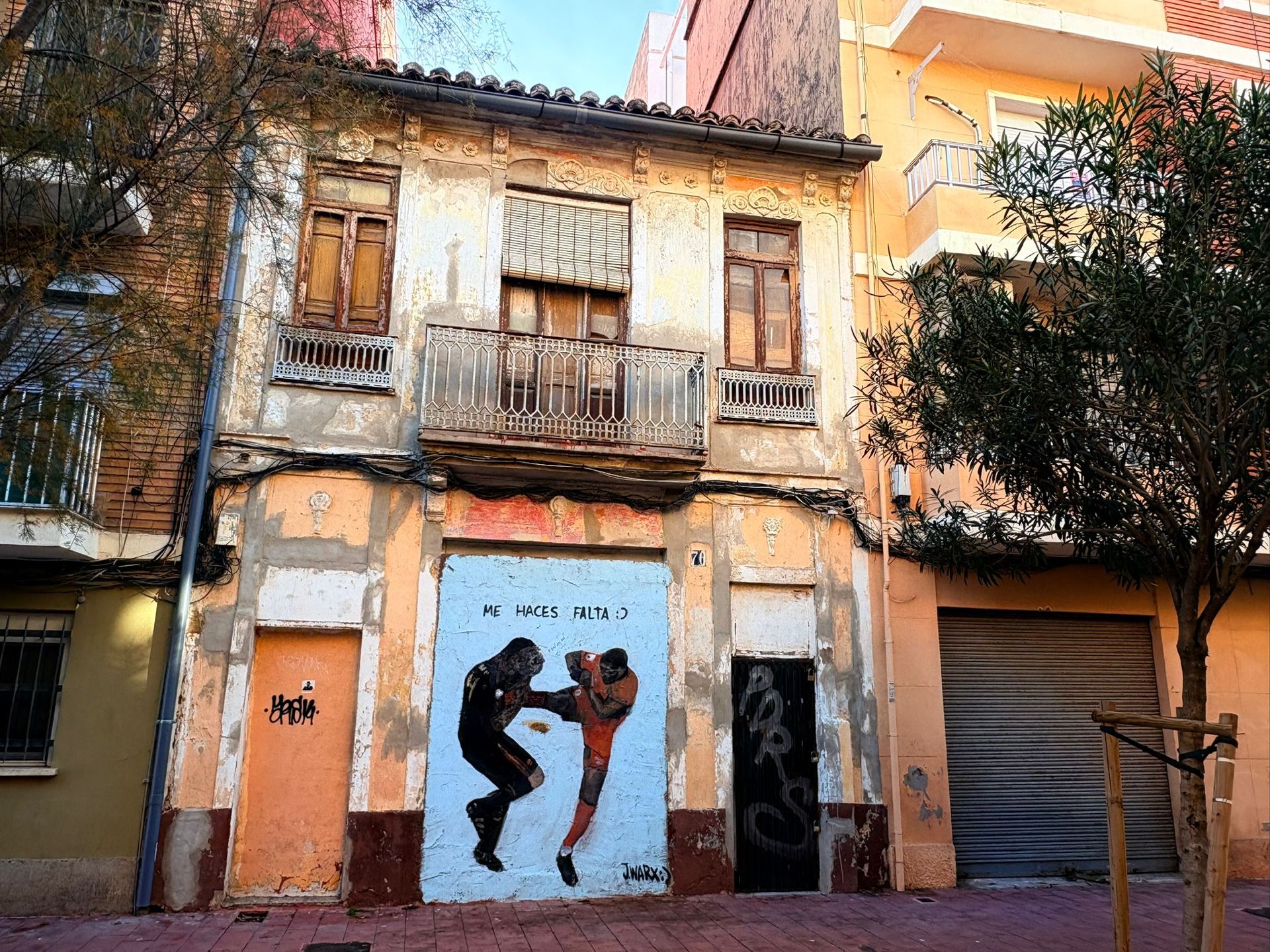 Vista exterior de Casa o xalet en venda en  Valencia Capital amb Terrassa