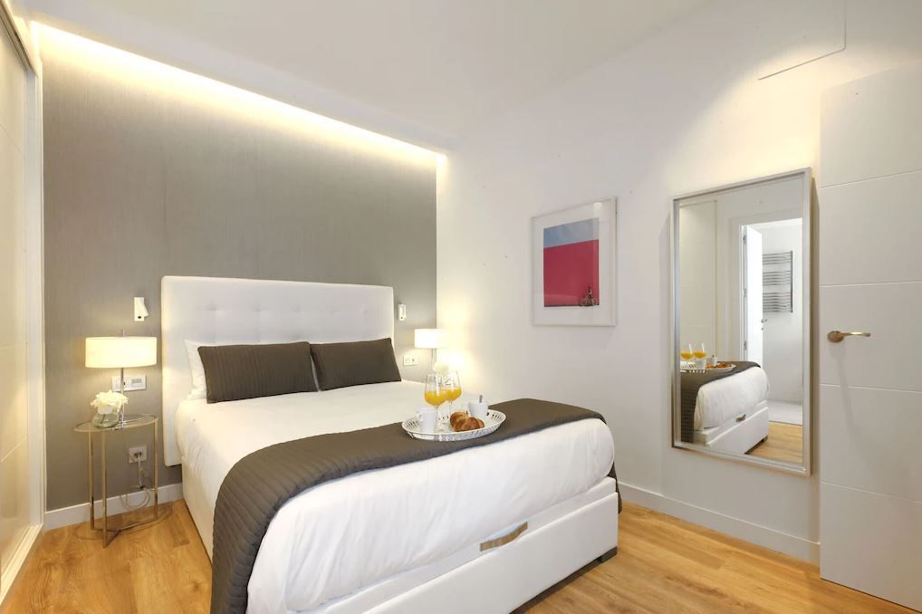 Bedroom of Flat to rent in Sagunto / Sagunt  with Air Conditioner, Furnished and TV