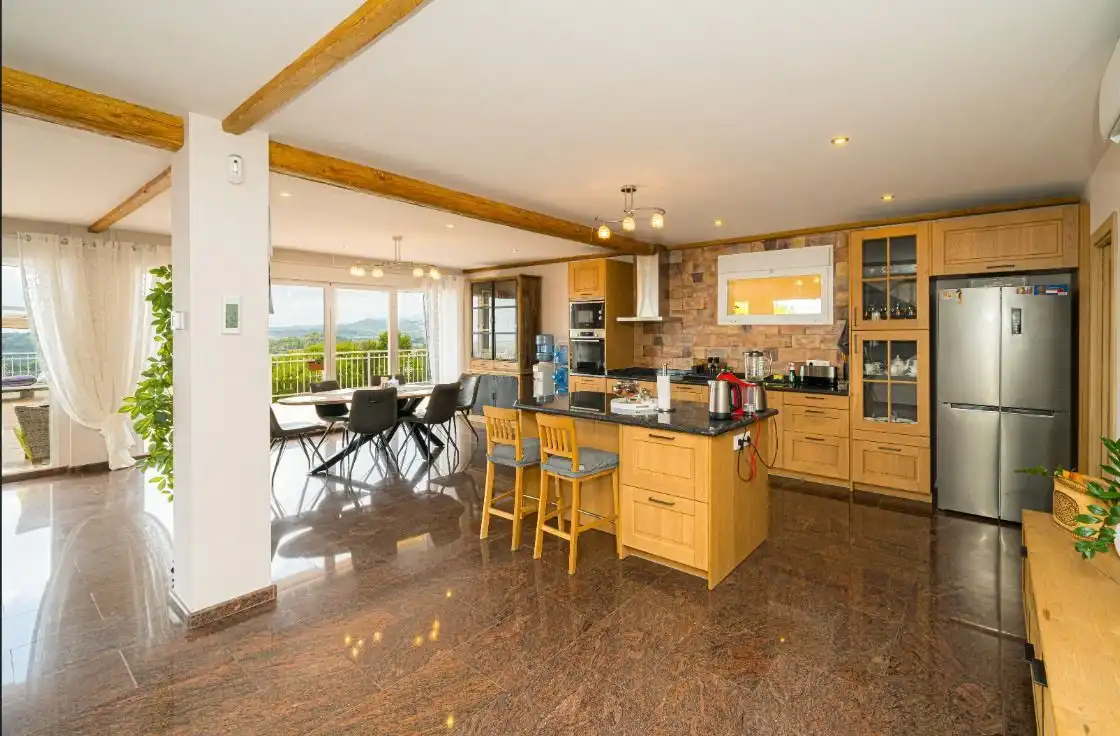 Cocina de Casa o chalet en venta en Altea con Aire acondicionado, Jardín privado y Trastero