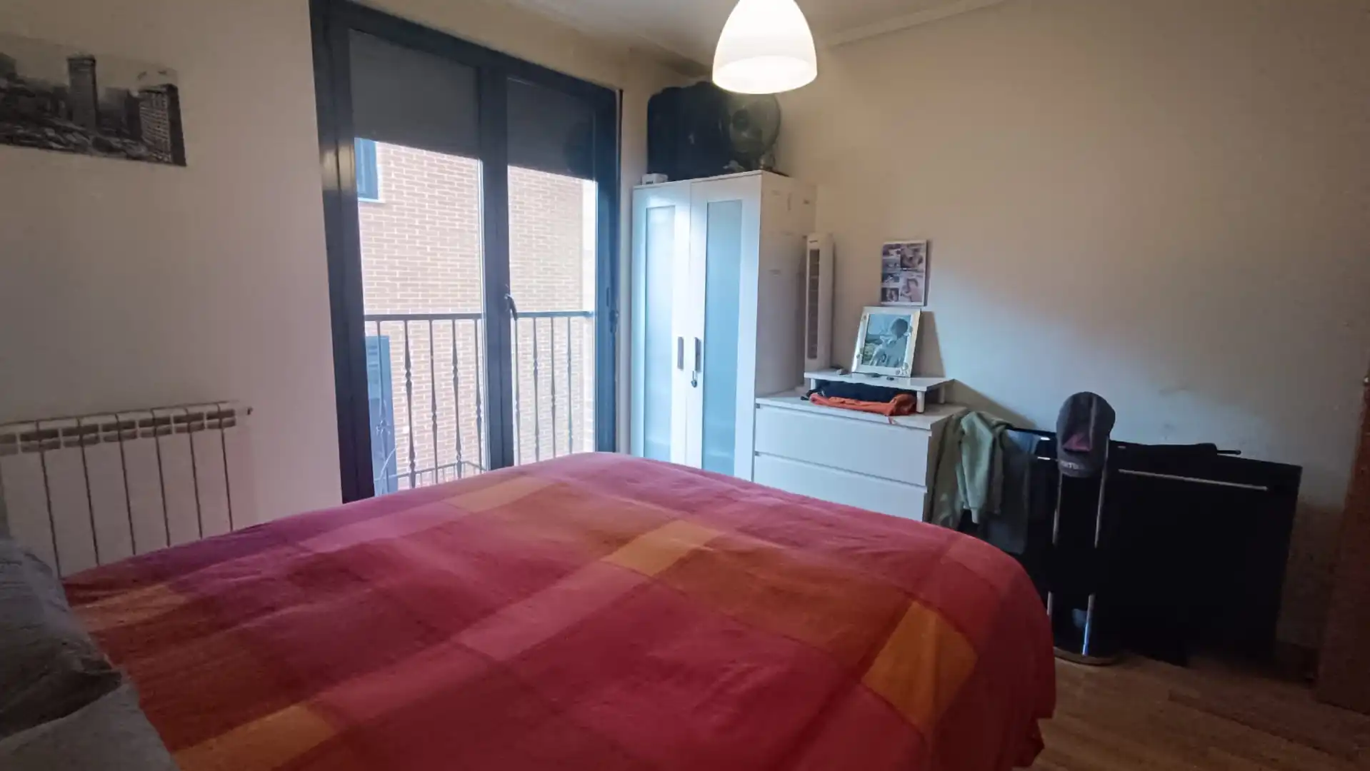 Schlafzimmer von Wohnung zum Verkauf in Castellanos de Moriscos mit Heizung, Möbliert und Ofen