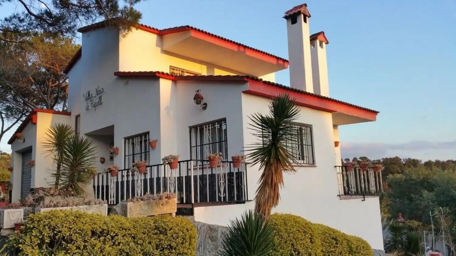 Vista exterior de Finca rústica en venta en Maçanet de la Selva con Calefacción, Jardín privado y Terraza