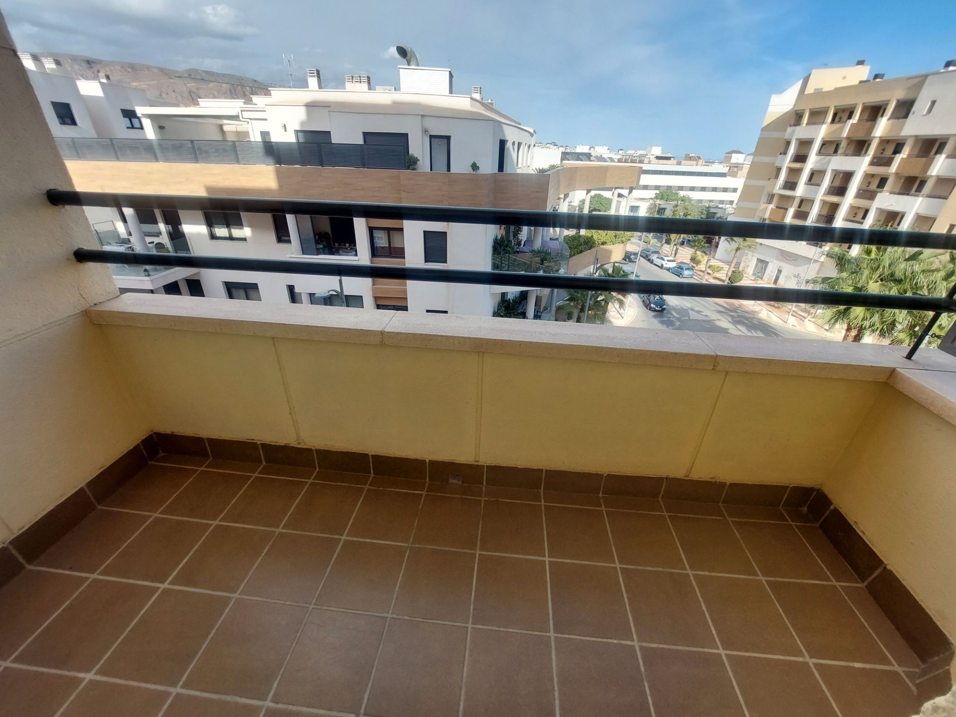 Terrassa de Pis de lloguer en Roquetas de Mar amb Aire condicionat, Calefacció i Terrassa