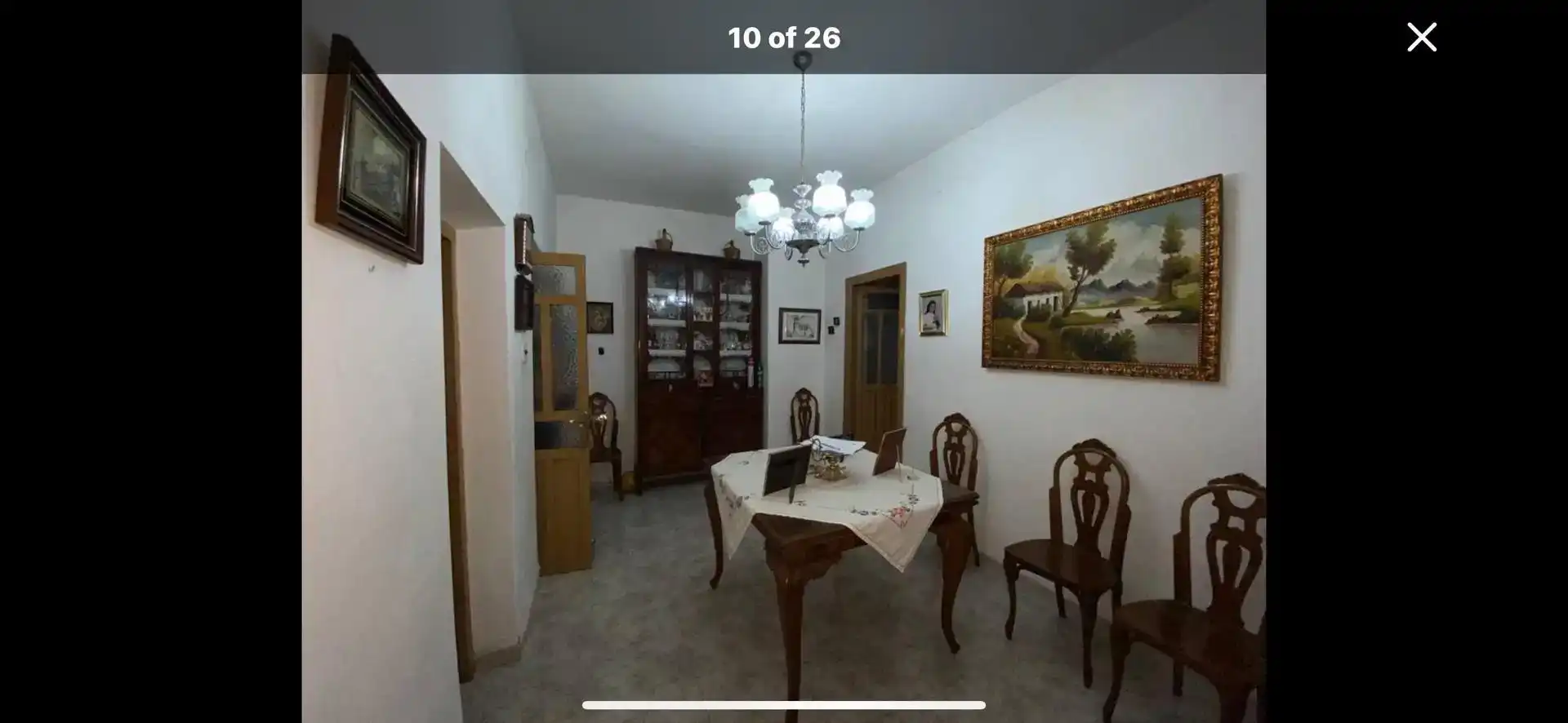 Menjador de Casa adosada en venda en Huécija amb Jardí privat, Traster i Moblat