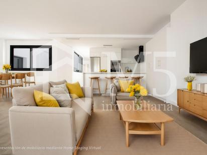 Living room of Attic for sale in Vélez-Málaga  with Air Conditioner, Terrace and Balcony