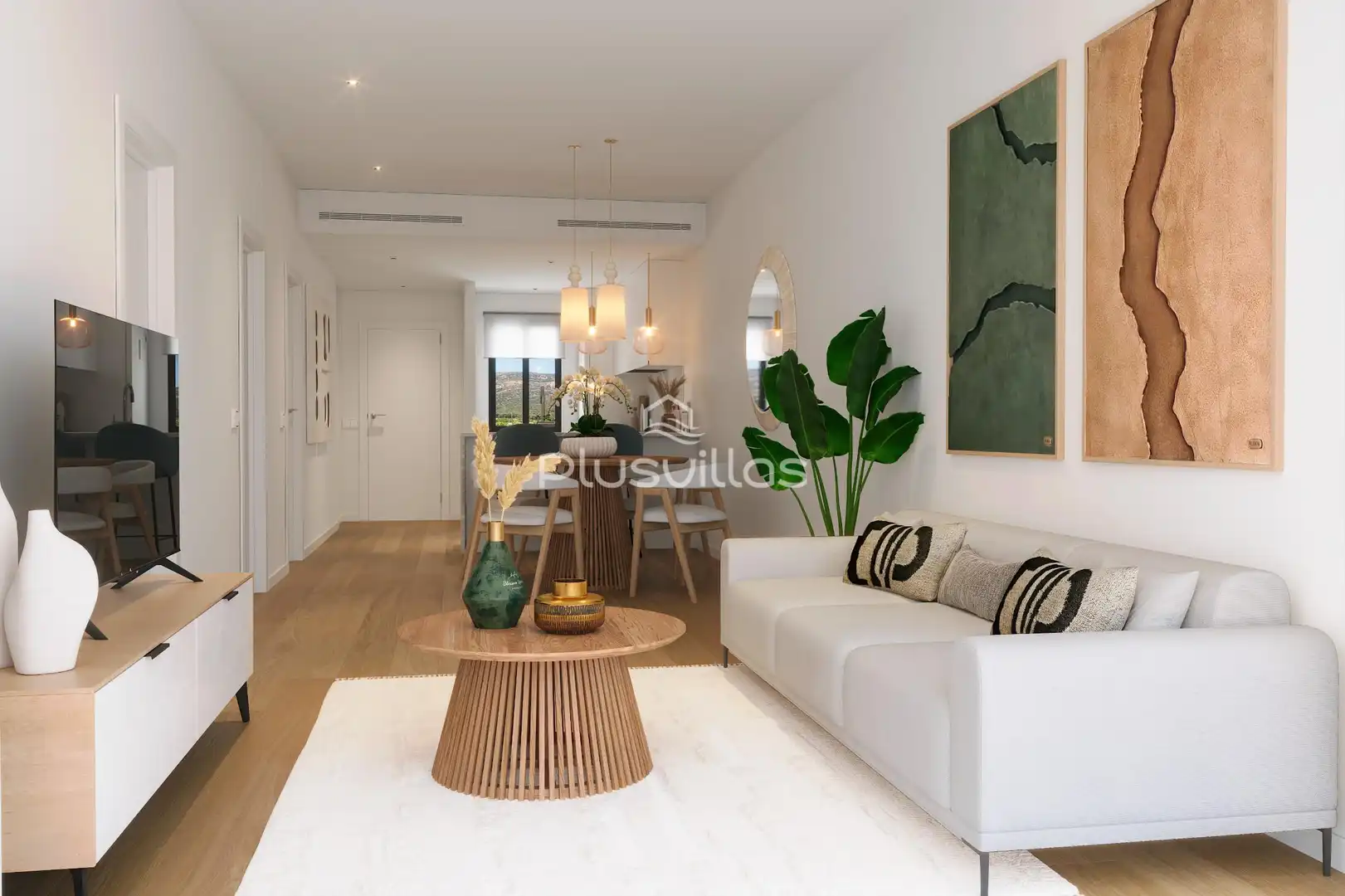 Sala d'estar de Apartament en venda en L'Alfàs del Pi