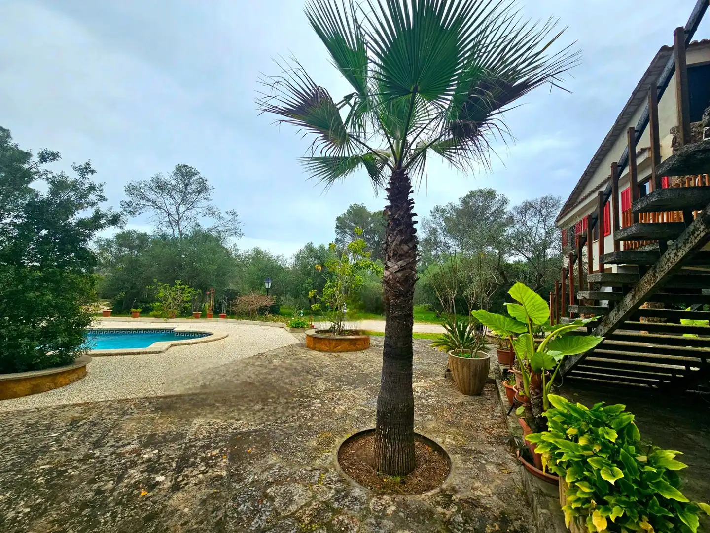 Jardí de Finca rústica en venda en Algaida amb Calefacció, Jardí privat i Traster