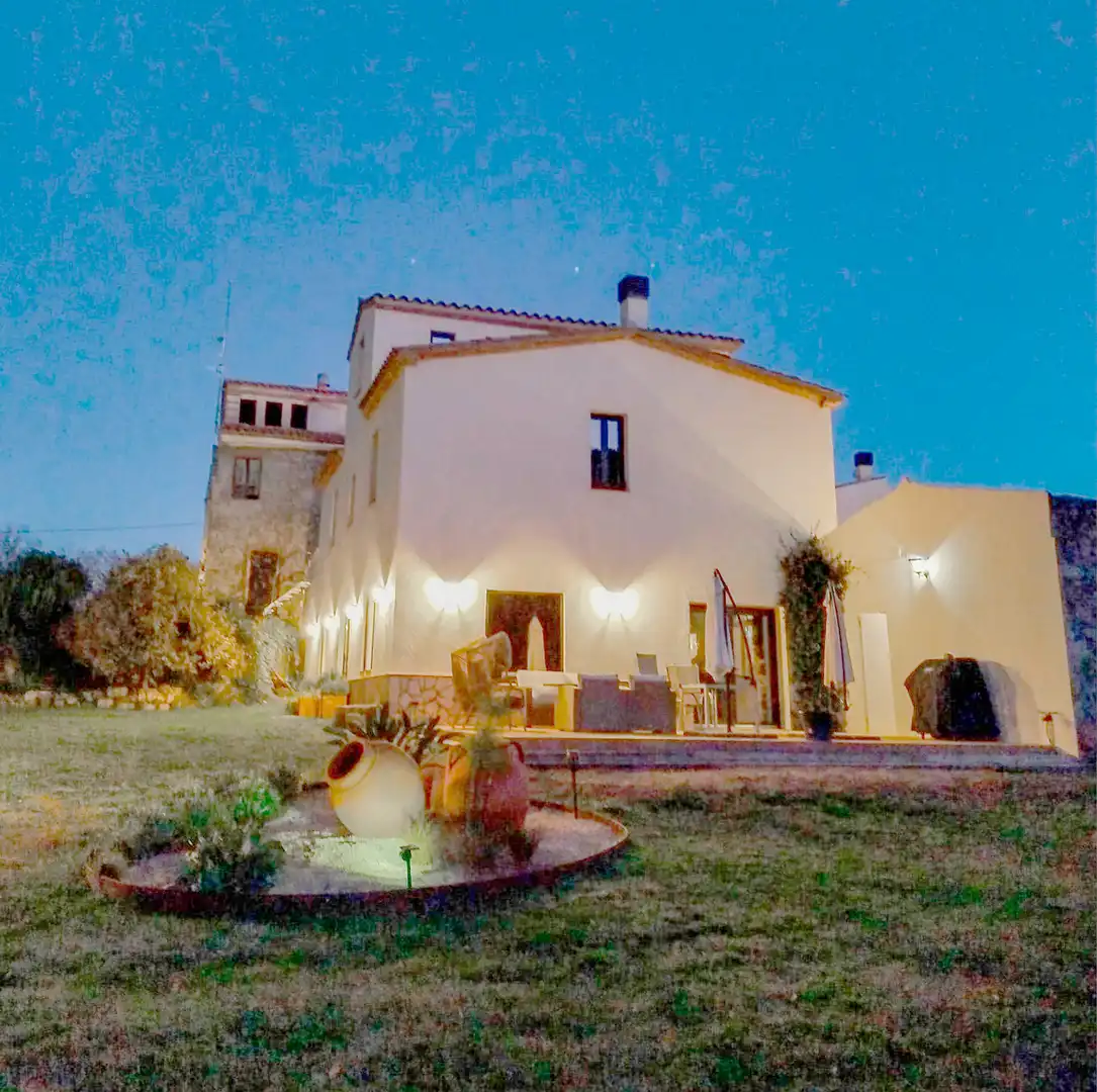 Jardí de Finca rústica en venda en Santa Cristina d'Aro amb Aire condicionat, Calefacció i Jardí privat