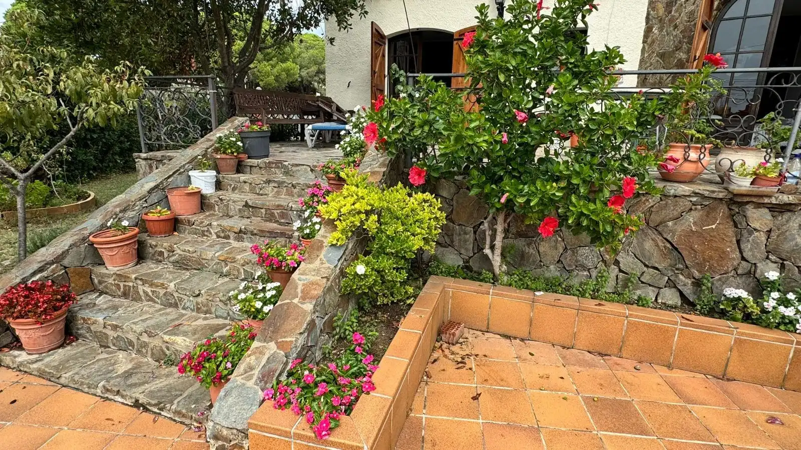 Terraza de Casa o chalet en venta en Calonge i Sant Antoni con Calefacción, Jardín privado y Terraza