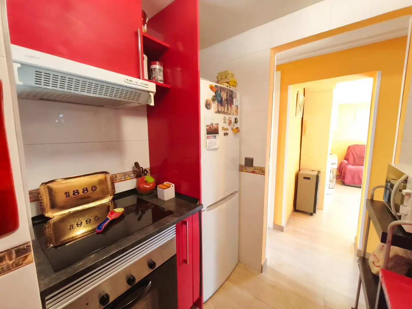 Kitchen of Flat for sale in Madrid  with Balcony