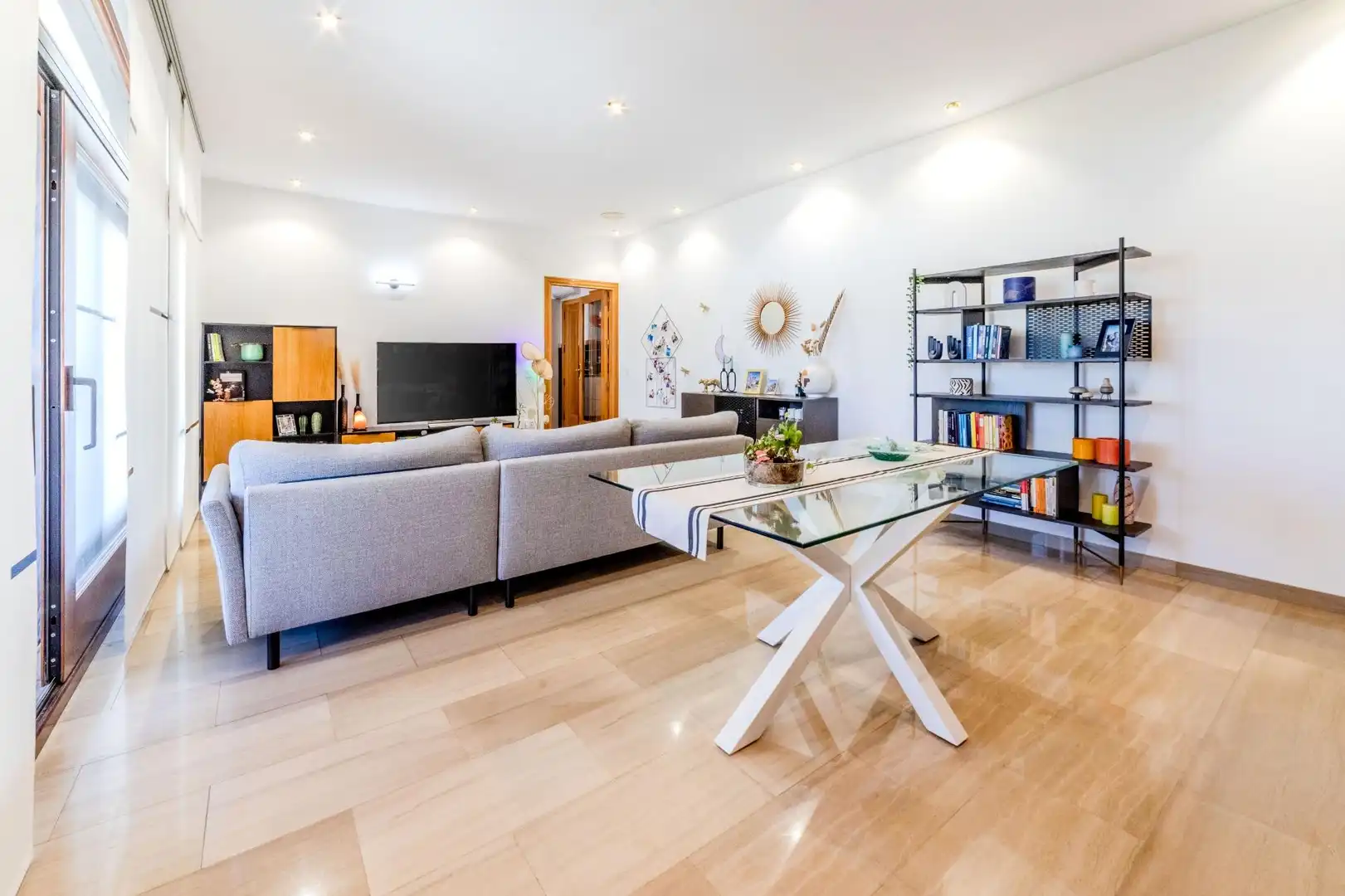 Sala de estar de Casa o chalet en venta en Cubelles con Aire acondicionado, Calefacción y Jardín privado