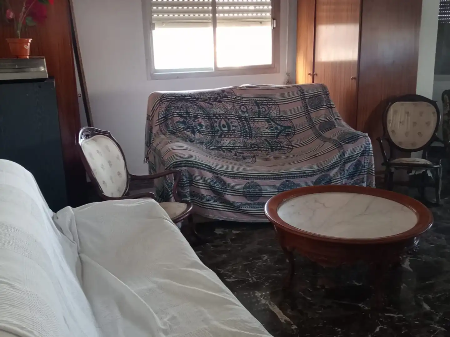 Wohnzimmer von Wohnung zur Miete in Murcia mit Klimaanlage, Heizung und Möbliert