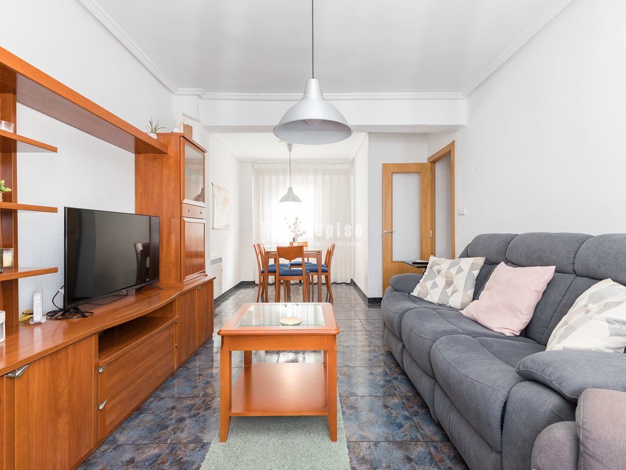 Living room of Flat for sale in  Valencia Capital  with Air Conditioner, Heating and Storage room
