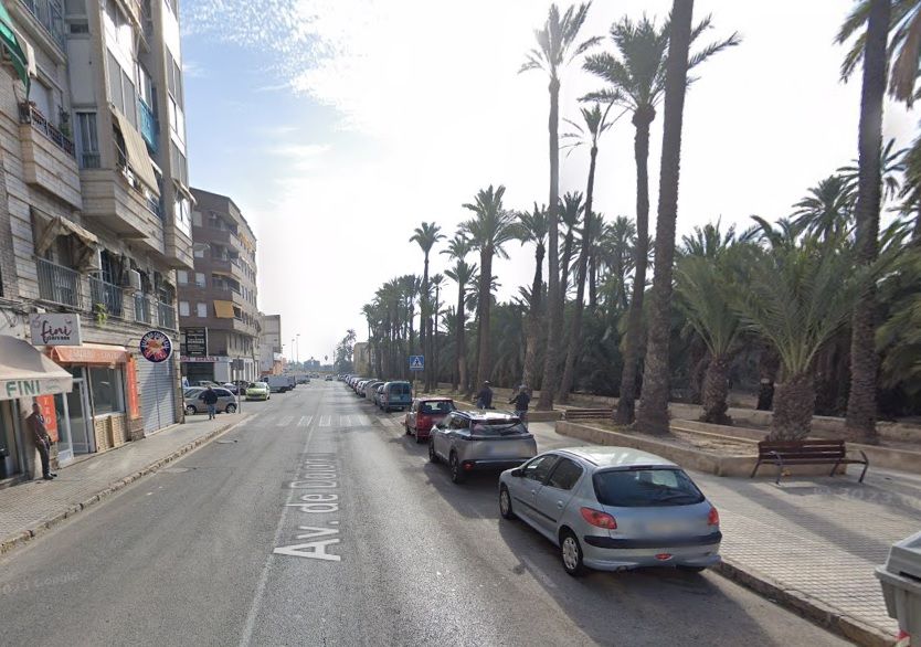 Vista exterior de Piso en venta en Elche / Elx