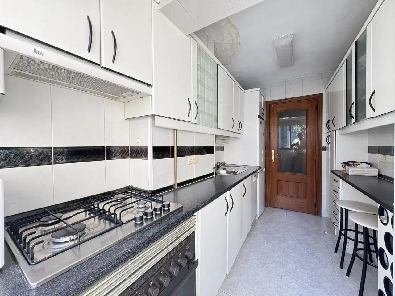 Cocina de Piso de alquiler en Madrid con Aire acondicionado, Calefacción y Parquet