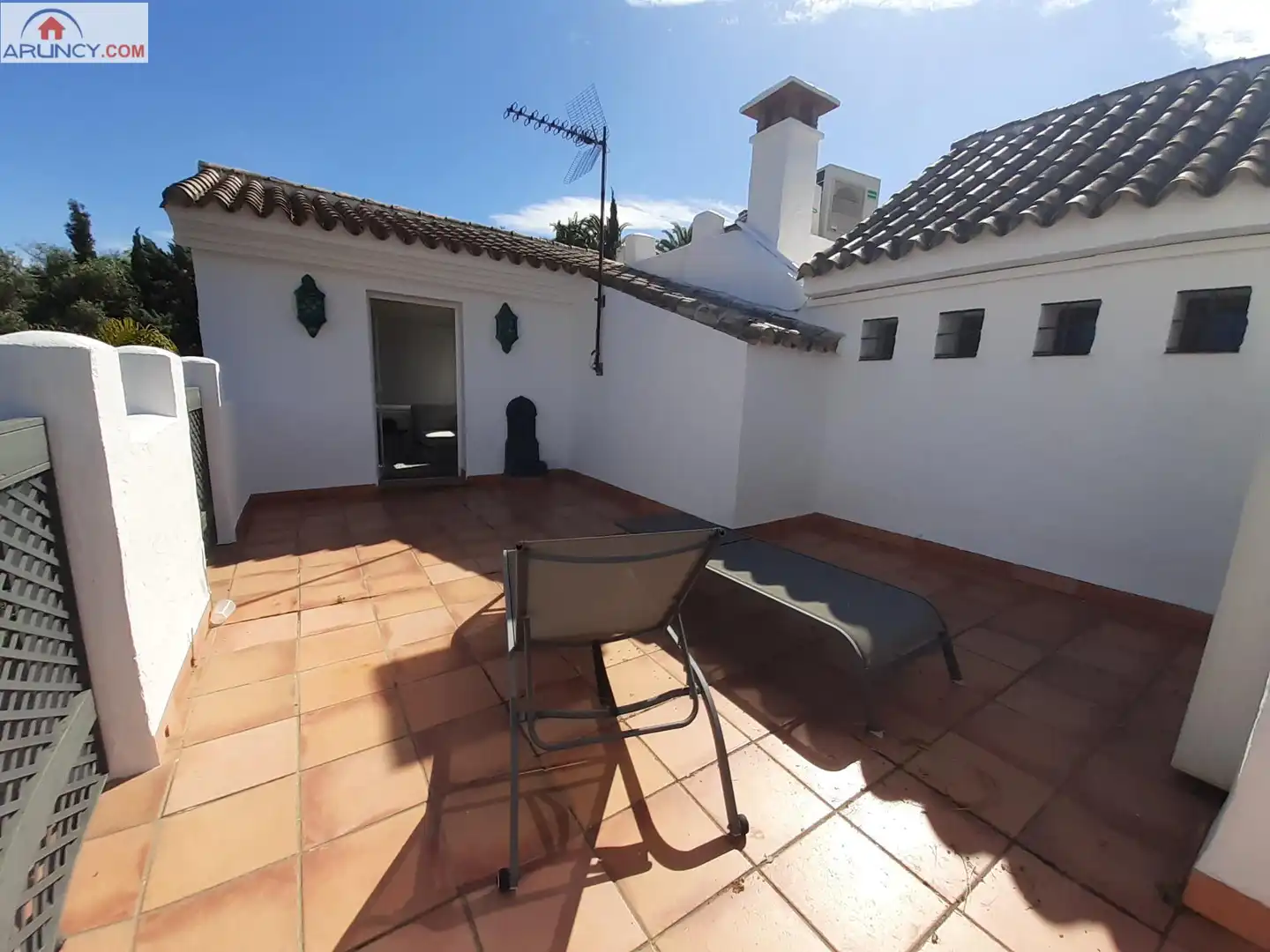Terraza de Piso de alquiler en Montequinto con Aire acondicionado, Jardín privado y Terraza